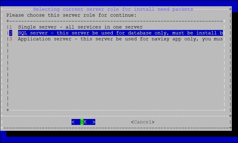 On-Premise - Ubuntu installation - DB server
