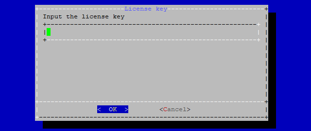 On-Premise - Input license key
