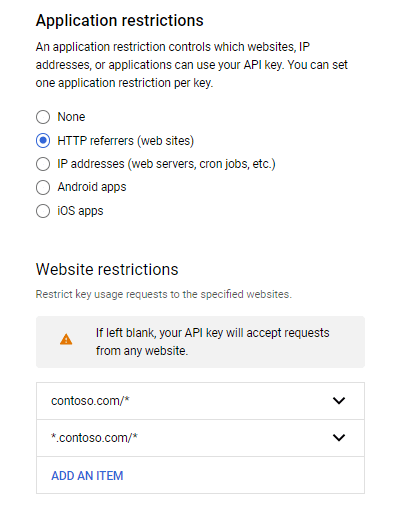 On-Premise - Google maps and geocoding - Google key 1