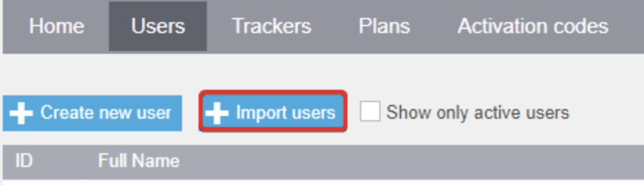 On-Premise - Users migration from Wialon