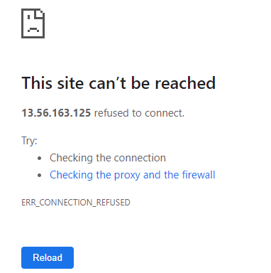 ERR_CONNECTION_REFUSED