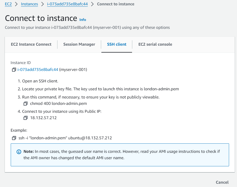 AWS Instance connectivity for Navixy On-Premise