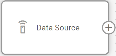 Data source node in the flow workspace