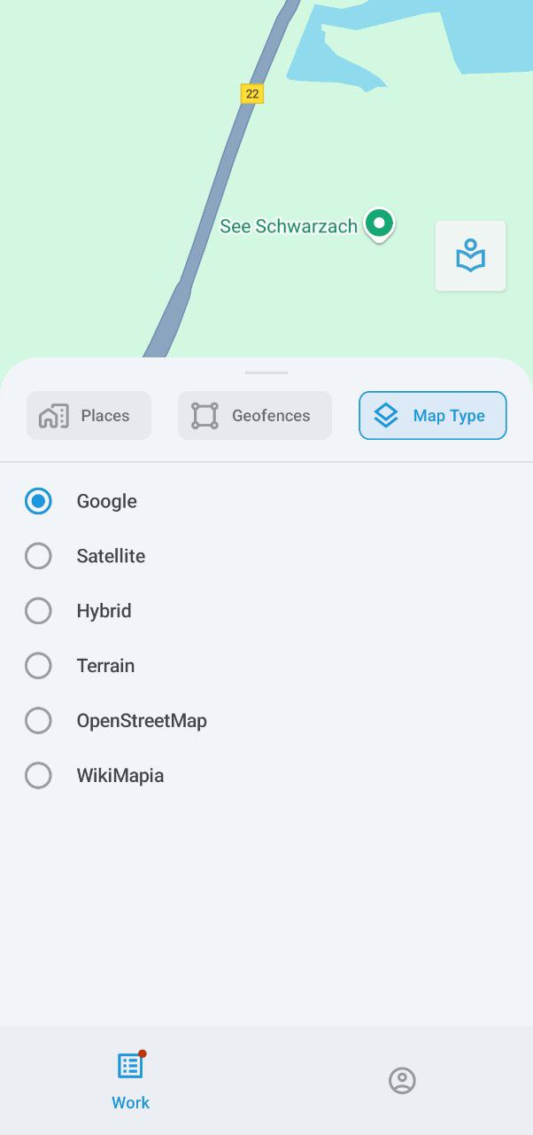 Map type