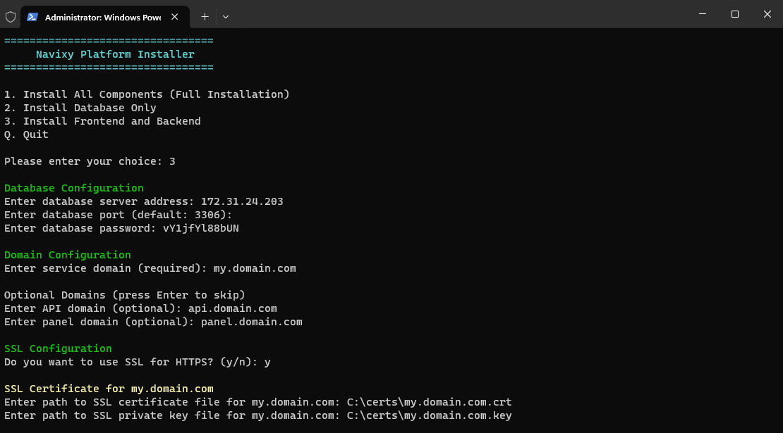 Windows - App server